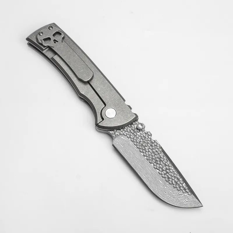 Chaves Redencion 228 Tactical Folder: 9.30" Heavy-Duty Hunter | TC4 Titanium & Carbon Fiber