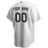 Chicago White Sox Nike Home Custom Authentic T-shirt - White