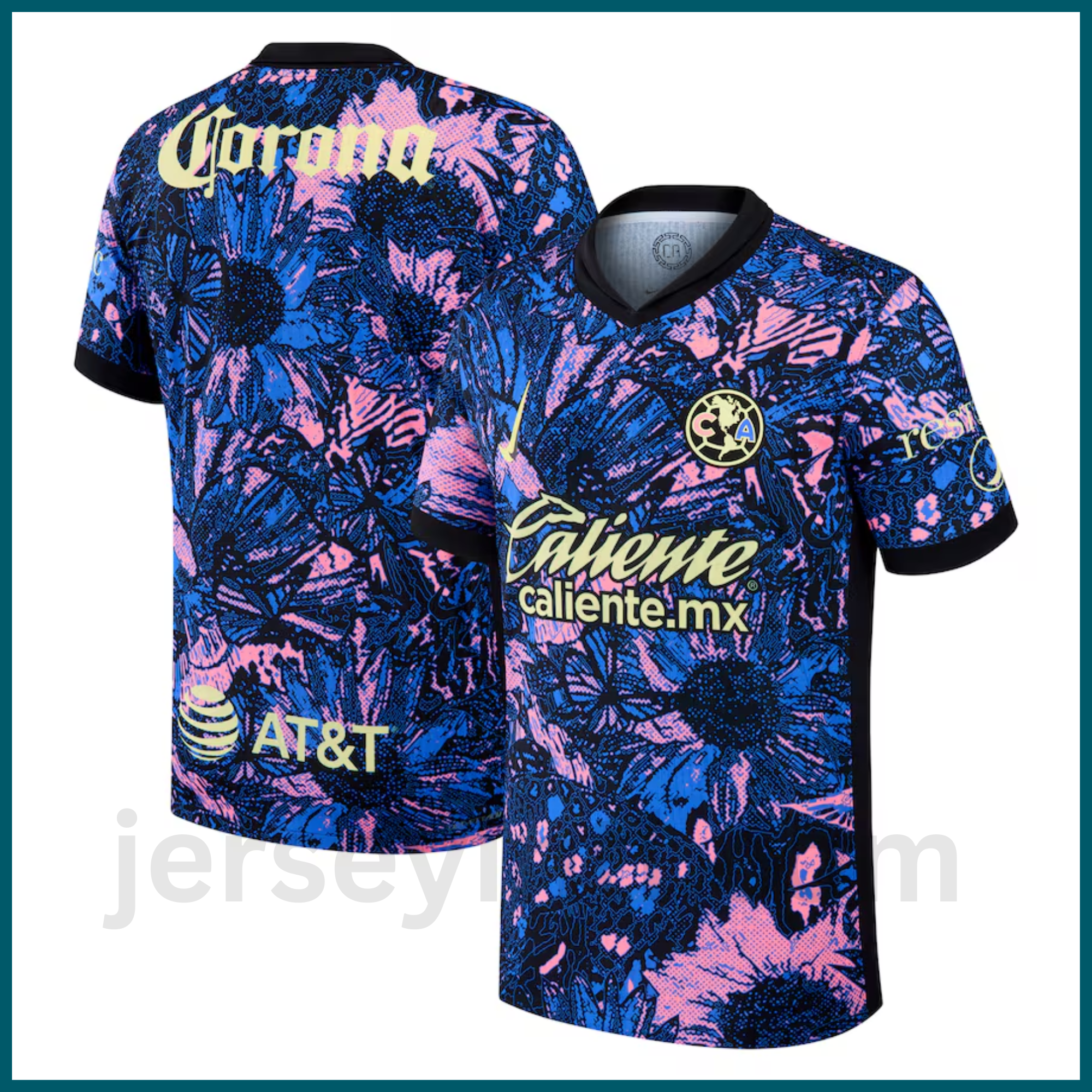 Club América 2024/25 Third Authentic Jersey by Nike – Men's Soccer Jersey – Black