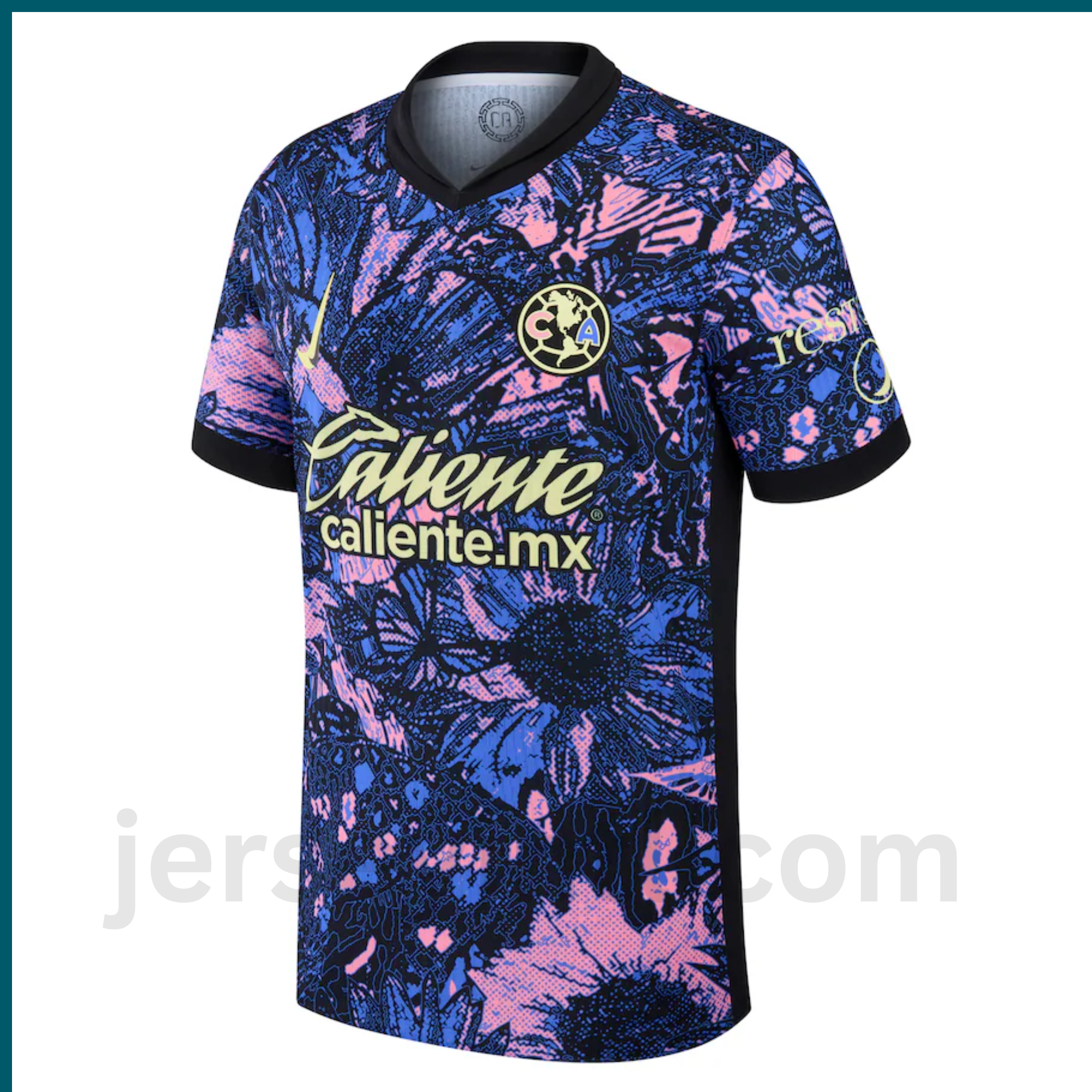 Club América 2024/25 Third Authentic Jersey by Nike – Men's Soccer Jersey – Black