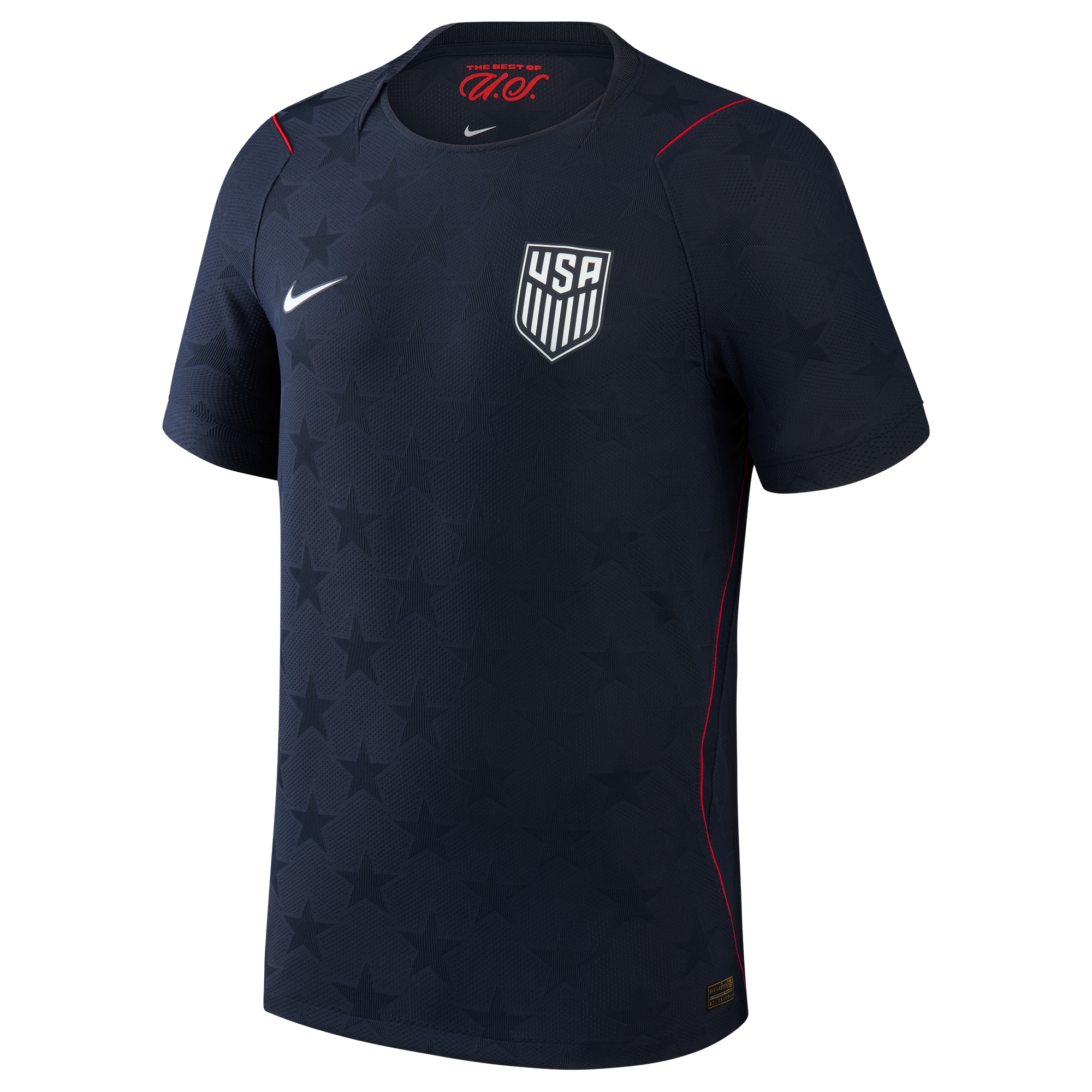 Custom 2026 Away-Design Graphic Top –  Blue Shirt – Star Pattern Print (USA)
