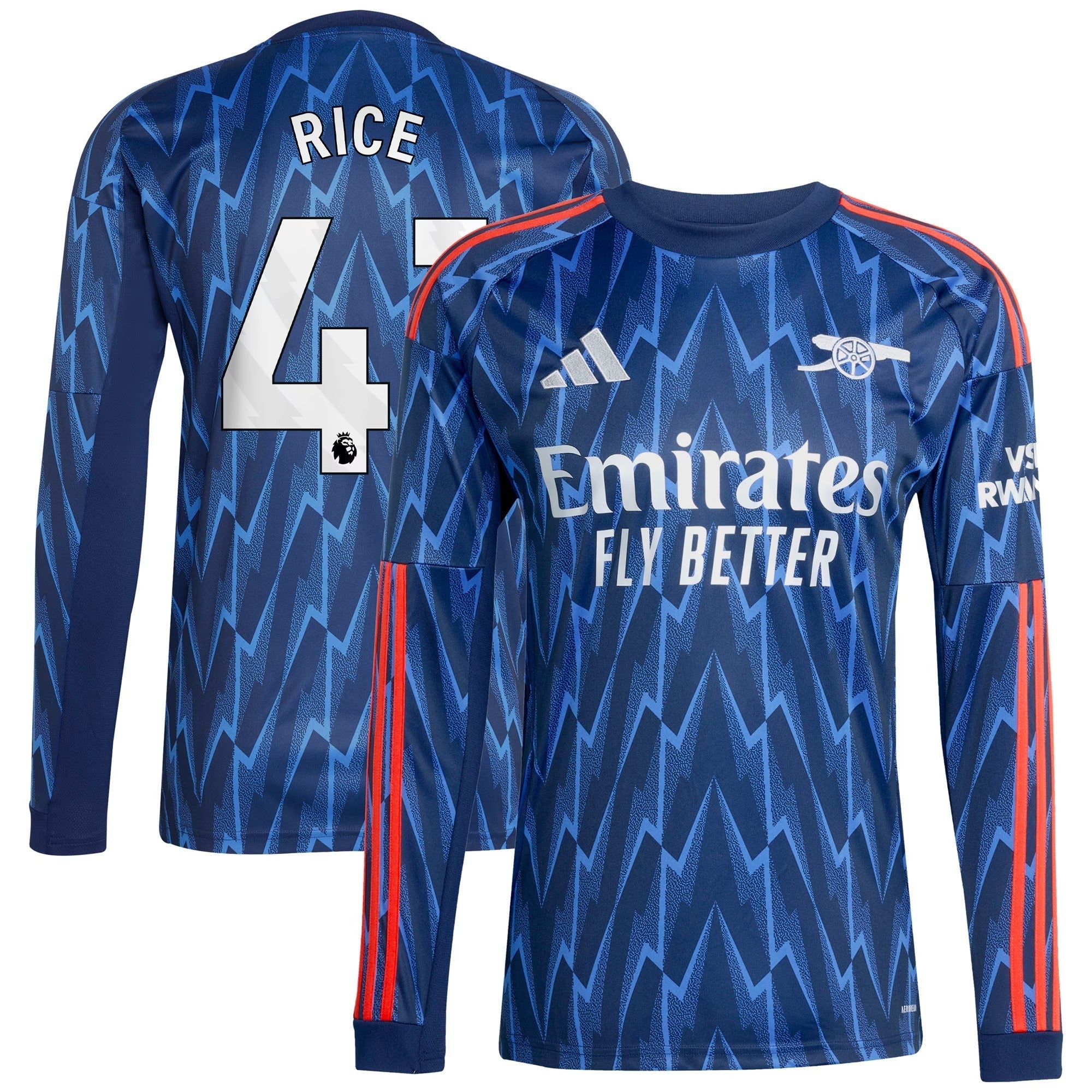 Declan Rice Arsenal Fan Edition Football Jersey | Shop Declan Rice Arsenal Soccer Shirt Online