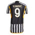 Dušan Vlahović Juventus Shirt 2023/24 Home Player Jersey - Black - Jersey Teams World