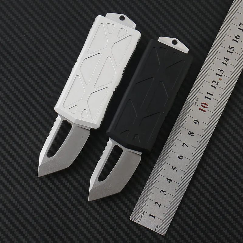 Exocet Mini "Bounty Hunter" OTF: 14.4 cm Automatic | T6-6061 Aluminum | Money-Clip Tactical