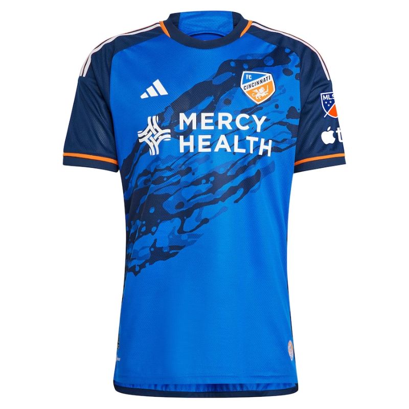 Brandon Vazquez FC Cincinnati  Unisex Shirt 2023 River Kit Player Jersey - Blue - Jersey Teams World