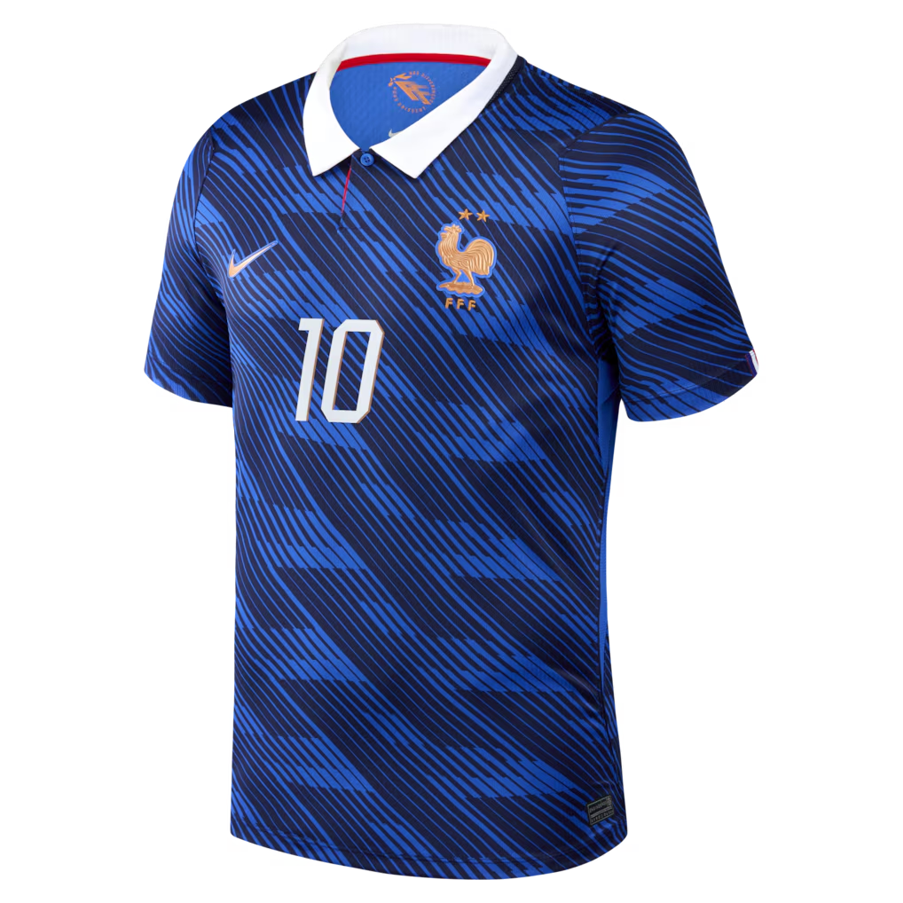 France National Team 2026 Home Custom Fan Jersey - Royal Blue (Mbappé)