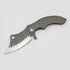 Ganondorf Rugged Titanium Tactical: 23.5 cm Oversized Folder | TC4 Alloy | Ball Bearing Pivot