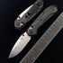 Benchmade Mini Freek 565-1 Folding Knife – 3.00" CPM-S90V Satin Blade – Carbon Fiber Handle with True Red Accents