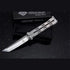 JunLang 03AB All-Steel Hunting Knife: 210mm Heavy-Duty Folder | 58HRC Corrosion Resistant
