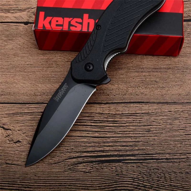 KnivesCollection™ | Kershaw 1605 CKTS Folding Knife | 18.6cm Rugged G10 Handle