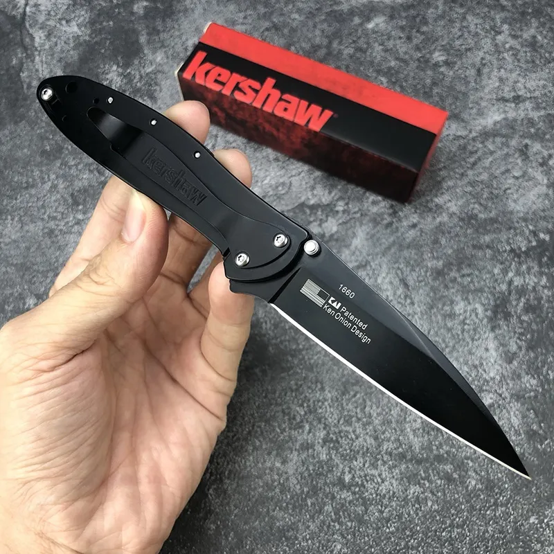 knivescollection™ Kershaw 1660 – Stainless Steel Compact Outdoor Utility Knife