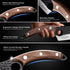 KnivesCollection™ | 6" Hand-Forged Boning Knife | Stainless Steel Meat Cleaver
