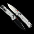 knivescollection™ bm535 folding utility knife – aluminum handle, m390 steel blade