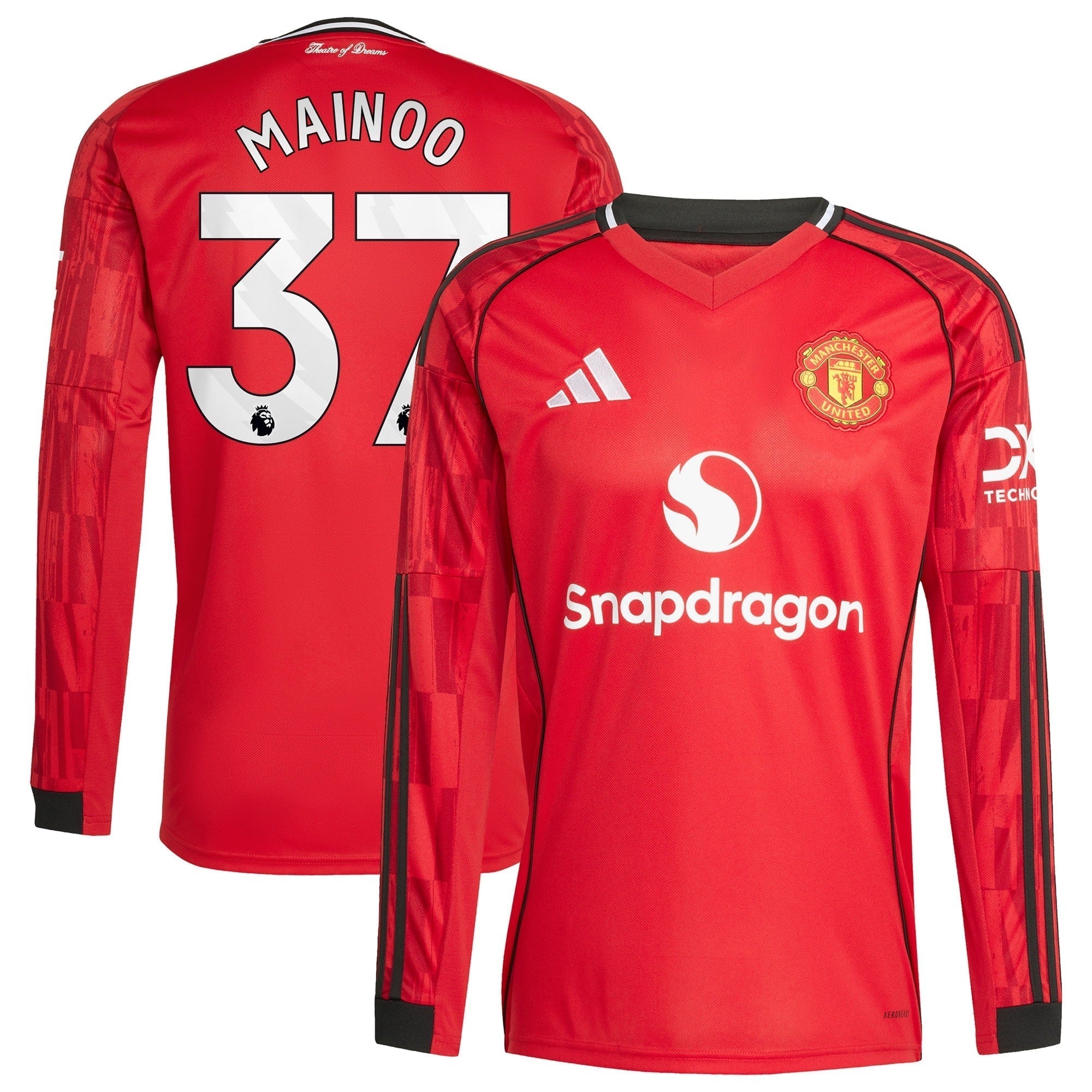 Kobbie Mainoo Manchester United Fan Edition Football Jersey | Shop Kobbie Mainoo Manchester United Soccer Shirt Online