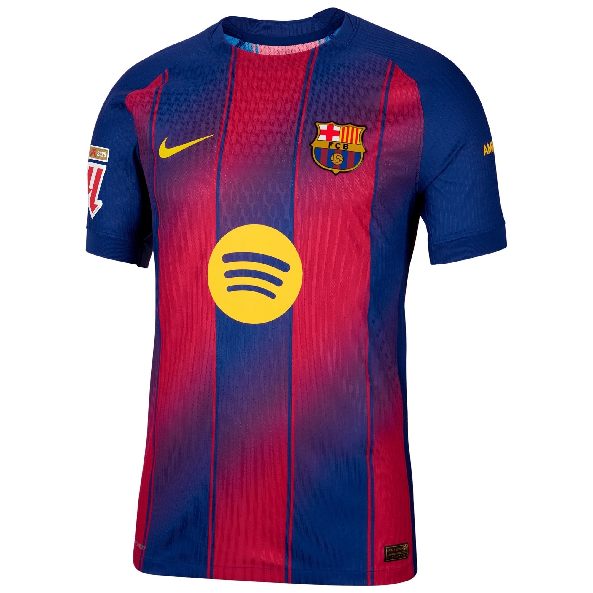 Lamine Yamal Barcelona 2025/26 Home Authentic T-shirt - Blue