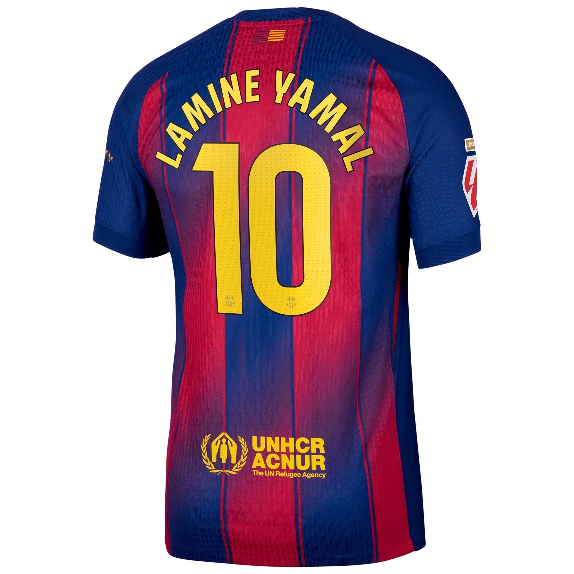 Lamine Yamal Barcelona 2025/26 Home Authentic T-shirt - Blue
