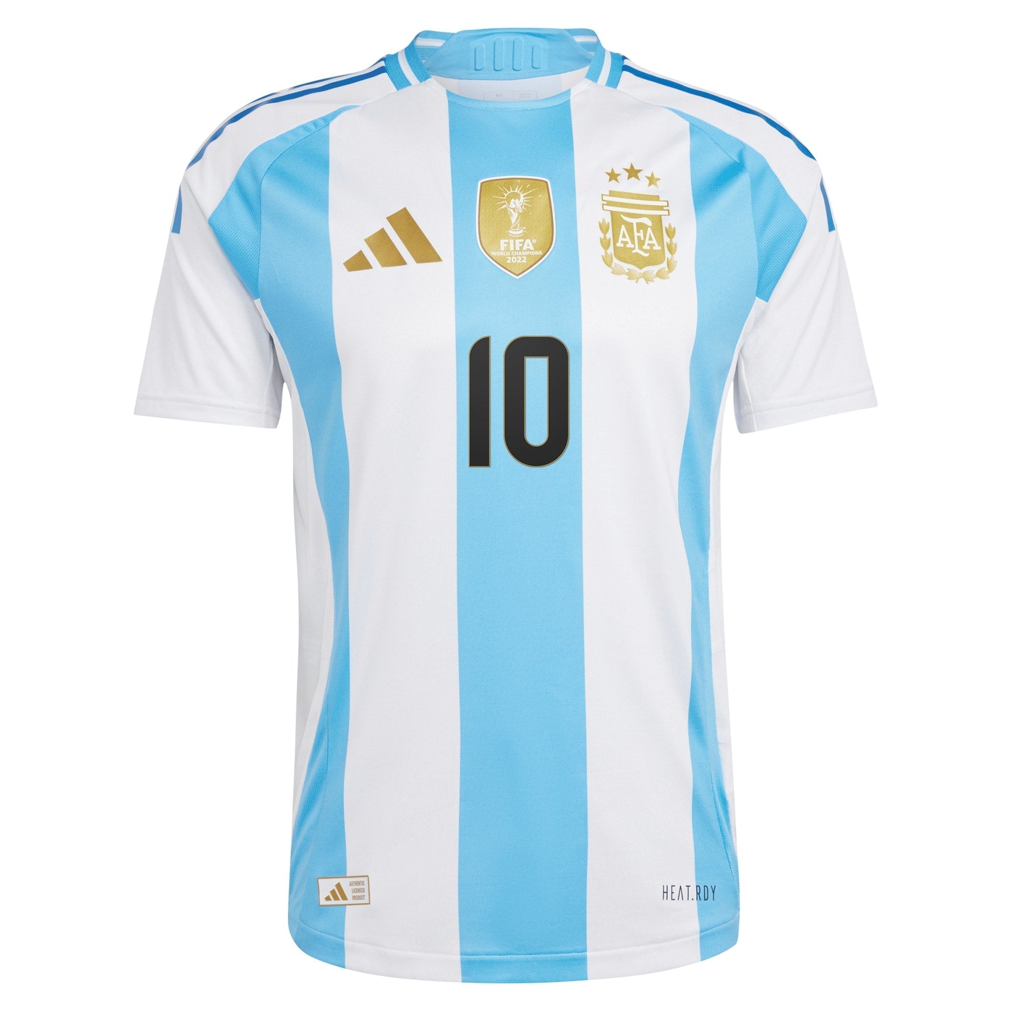 Lionel Messi Argentina National Team adidas 2024 Home Player Authentic T-shirt - White