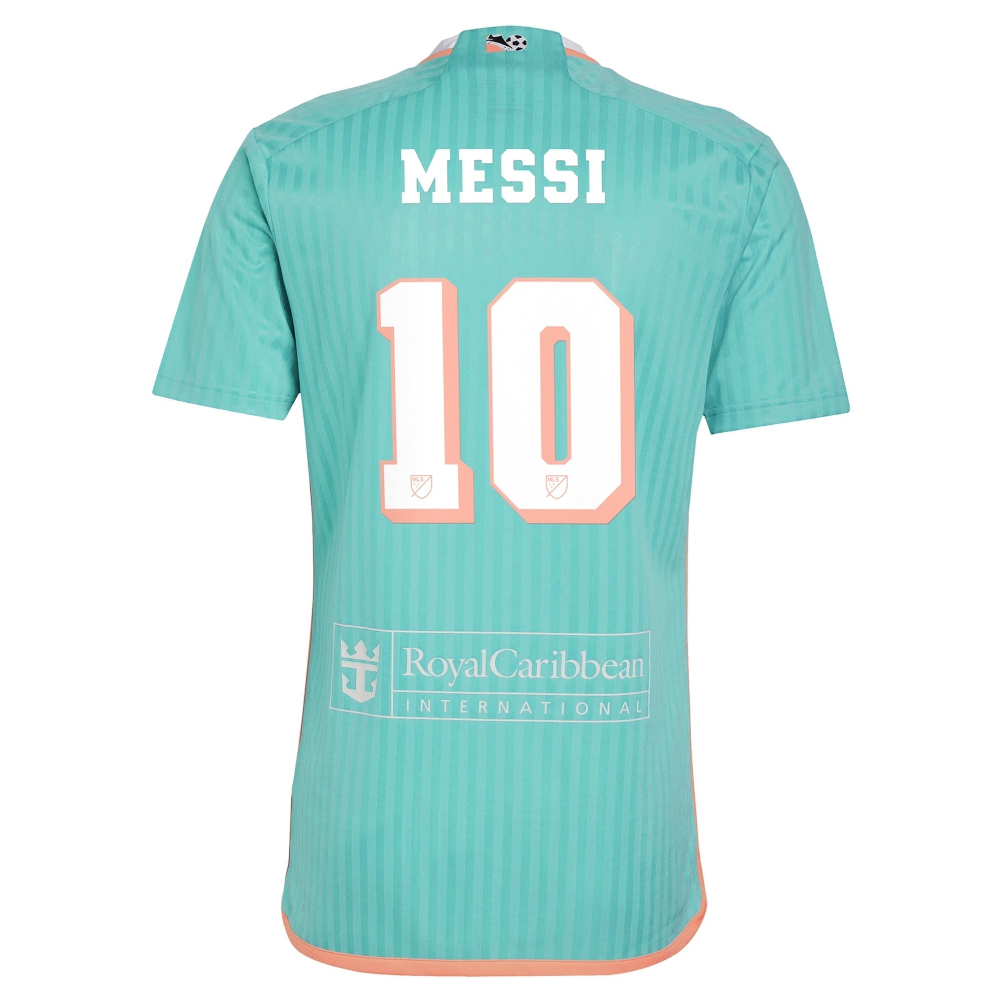 Lionel Messi Inter Miami CF adidas 2024 Archive Player Authentic T-shirt - Aqua