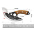 Meat cleaver Corkscrew Steak Vegetable fruit Portable Knife For Kitchen