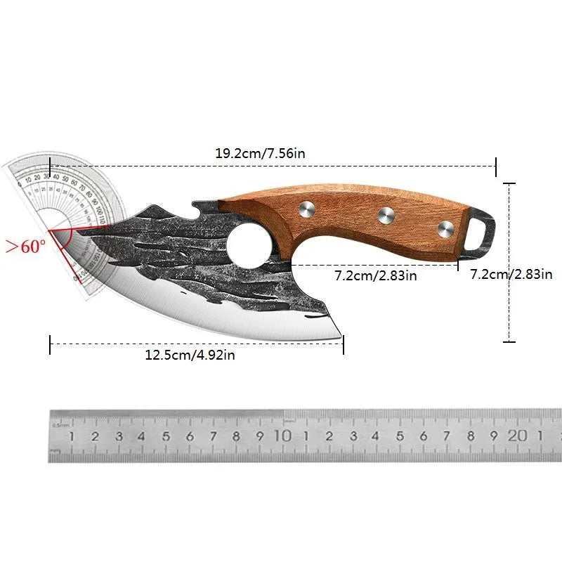 Meat cleaver Corkscrew Steak Vegetable fruit Portable Knife For Kitchen