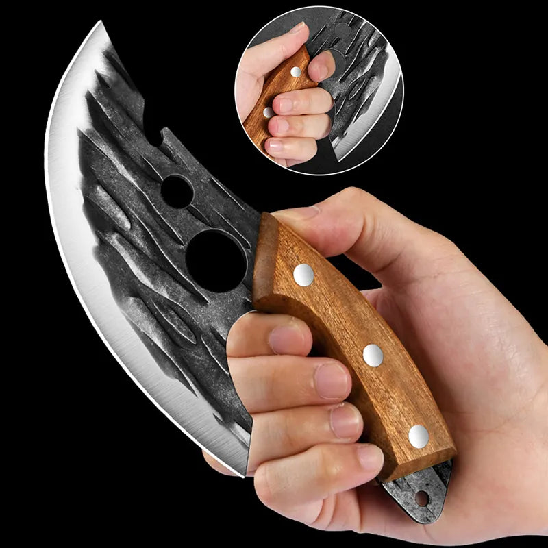 Meat cleaver Corkscrew Steak Vegetable fruit Portable Knife For Kitchen