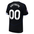 Men's Chelsea Nike 2025/26 Third Authentic Custom Jersey - Black