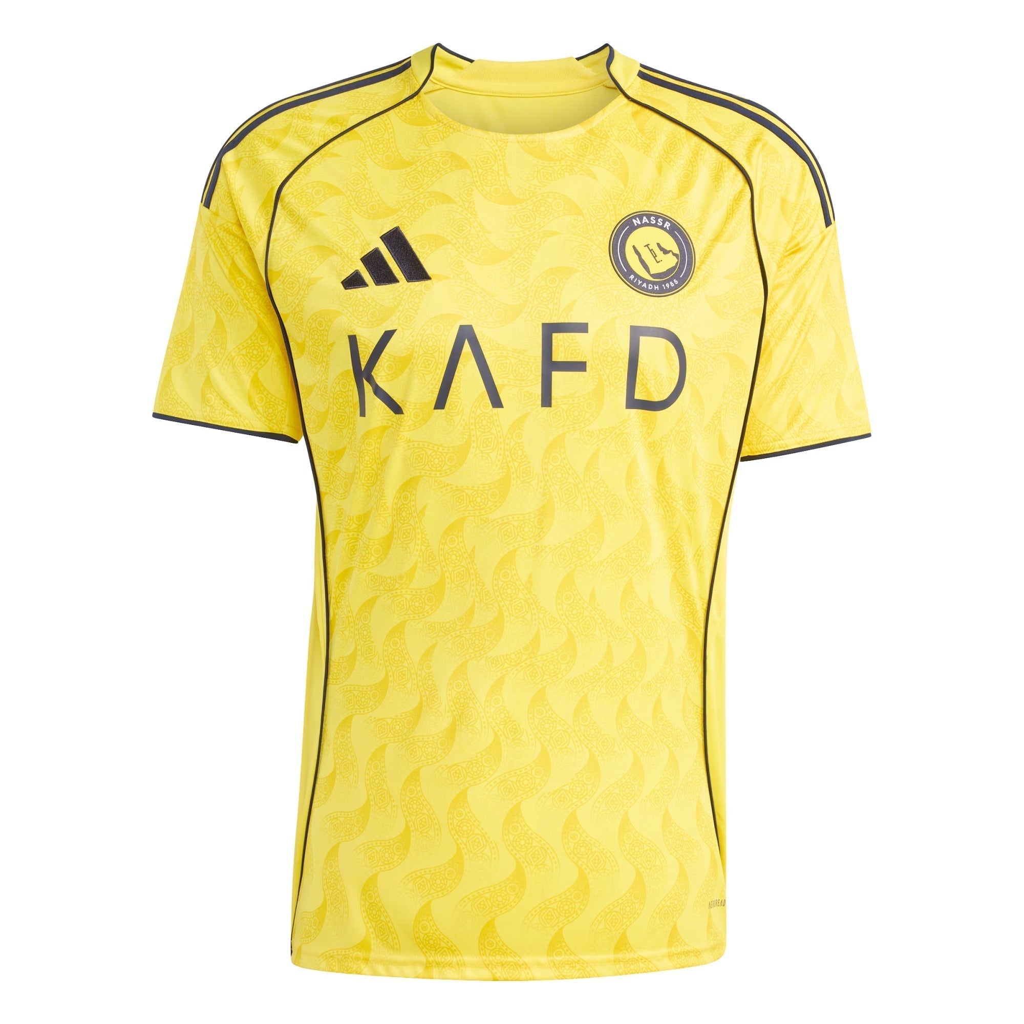 Ronaldo Men's Football Jersey – 2025/26 Home-Style Player Design – Yellow