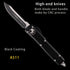 Microtech Style Automatic Knife: T6061 Aviation Aluminum | Ultra-Light 103g Tactical Hunter