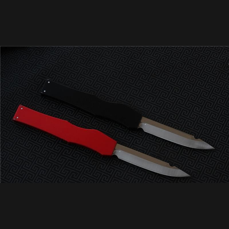 Microtech Large Tactical Knife: 273mm CNC Aluminum | Elite 61HRC Blade