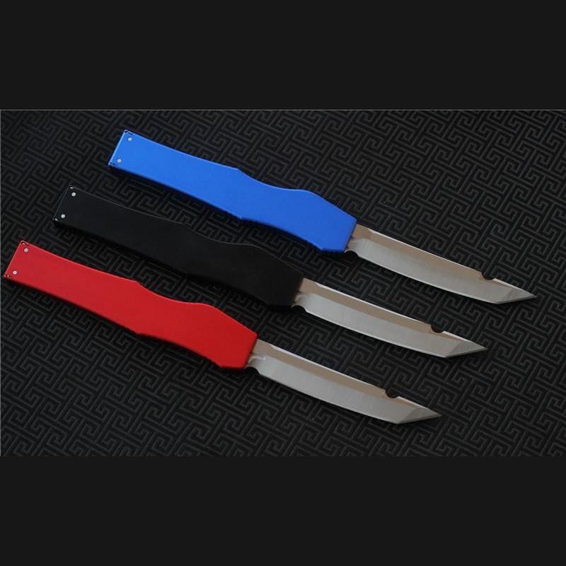 Microtech Large Tactical Knife: 273mm CNC Aluminum | Elite 61HRC Blade