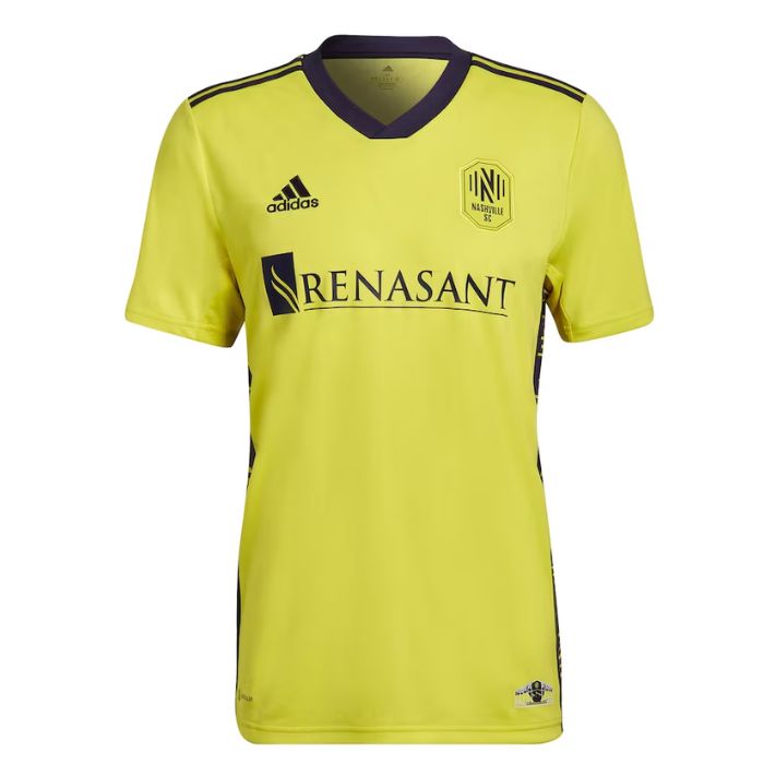Hany Mukhtar Nashville SC  2022 The Homecoming Kit Player Jersey - Yellow - Jersey Teams World
