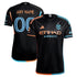 New York City FC adidas 2024 24/7 Kit Custom Jersey – Black