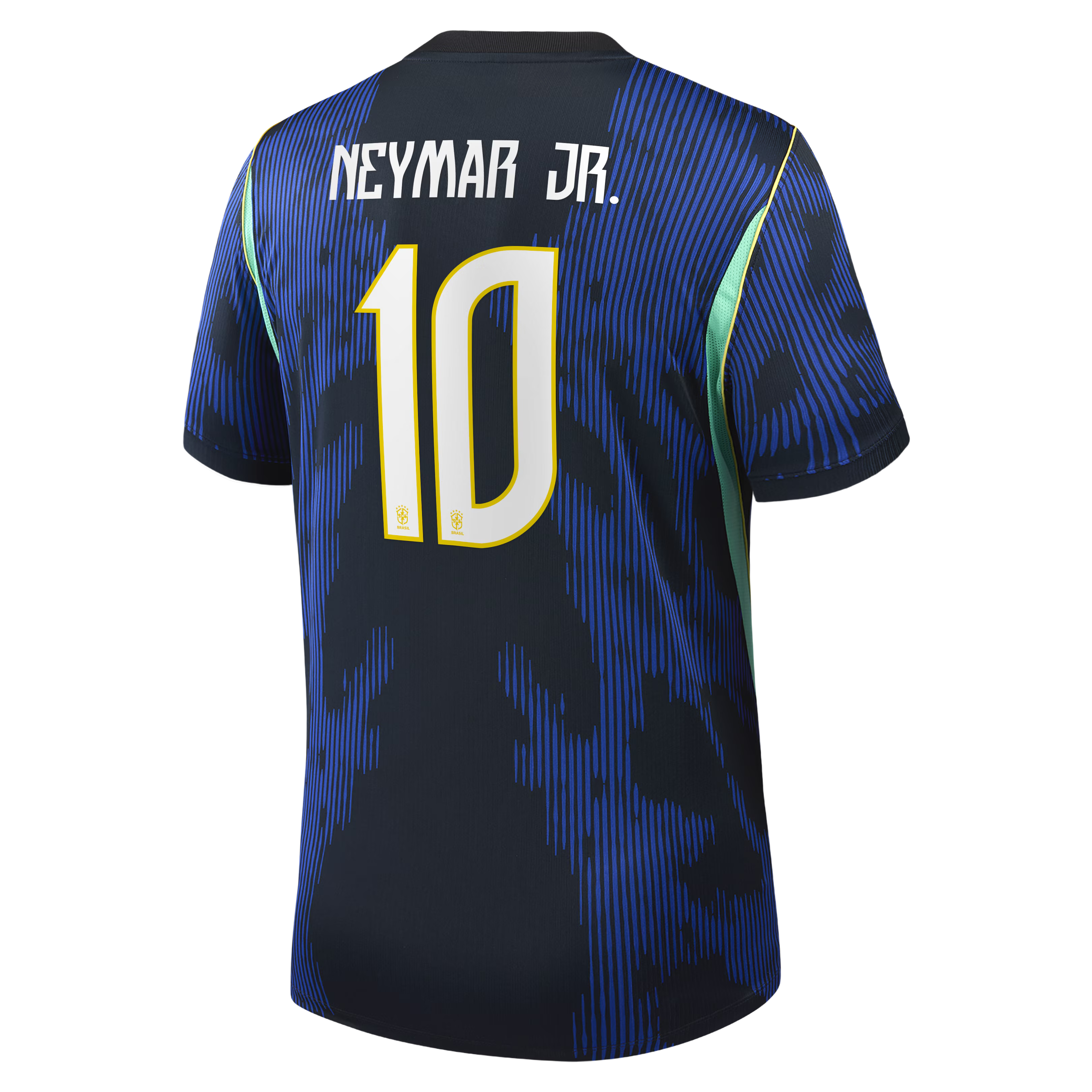 Neymar Jr. Brazil National Team Jordan Brand 2026 Away Stadium Jersey - Blue
