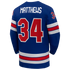 Nike USA Hockey 2026 Home Supporter Edition Jersey – Auston Matthews #34 – Royal Blue