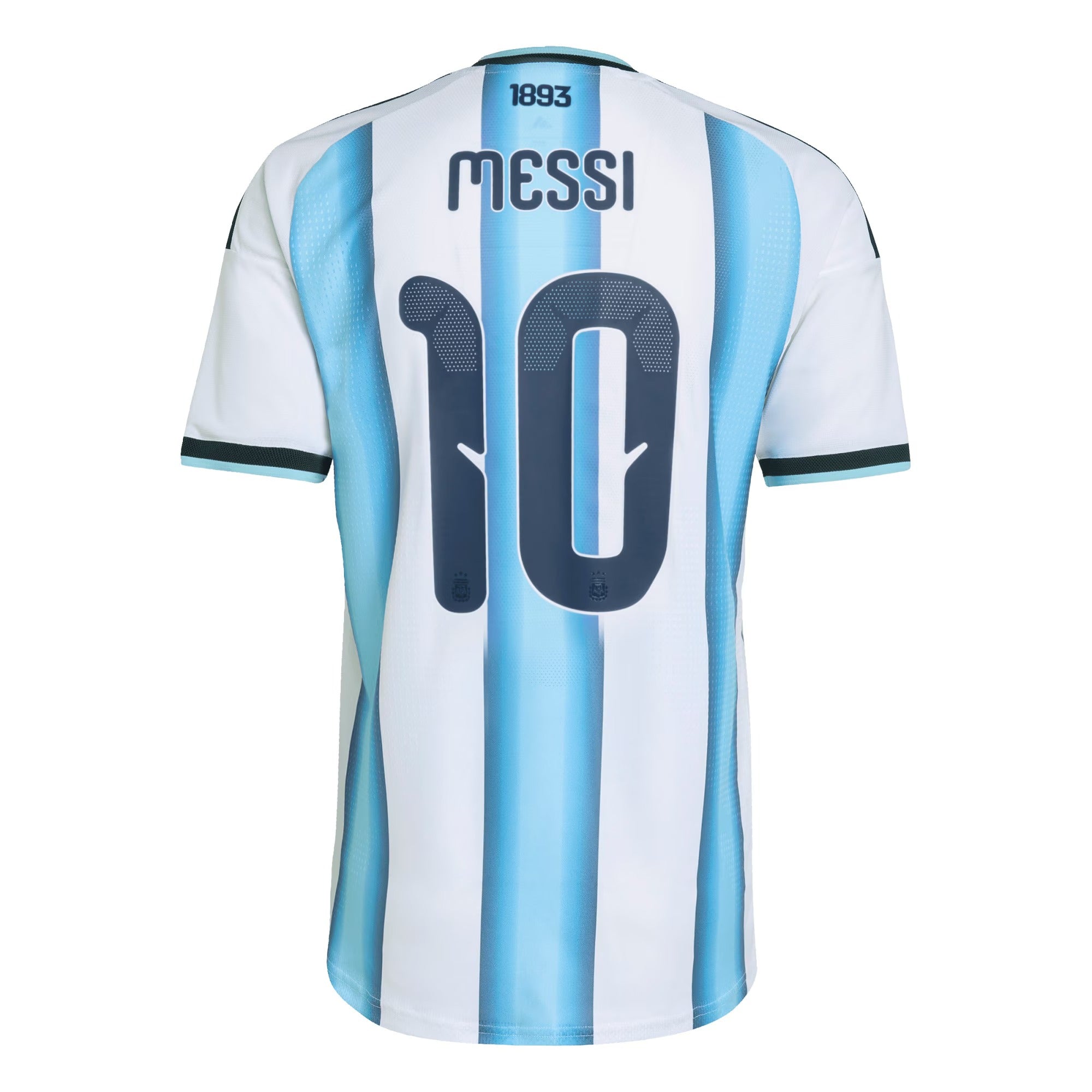 Official 2026 Argentina Home Player Jersey – Sky Blue/White (Messi #10)