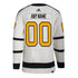 Pittsburgh Penguins Team 2023 Winter Classic Unisex Personalized Jersey - Cream - Jersey Teams World