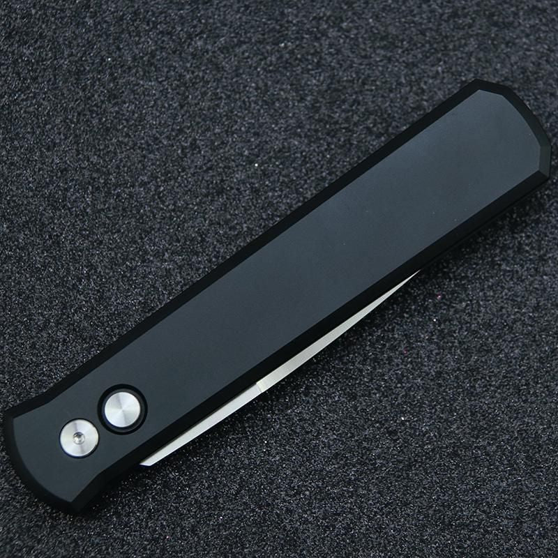 Protech 920 Automatic Tactical: 235mm Oversized Folder | CNC 6061-T6 Aluminum | Ultralight 110g
