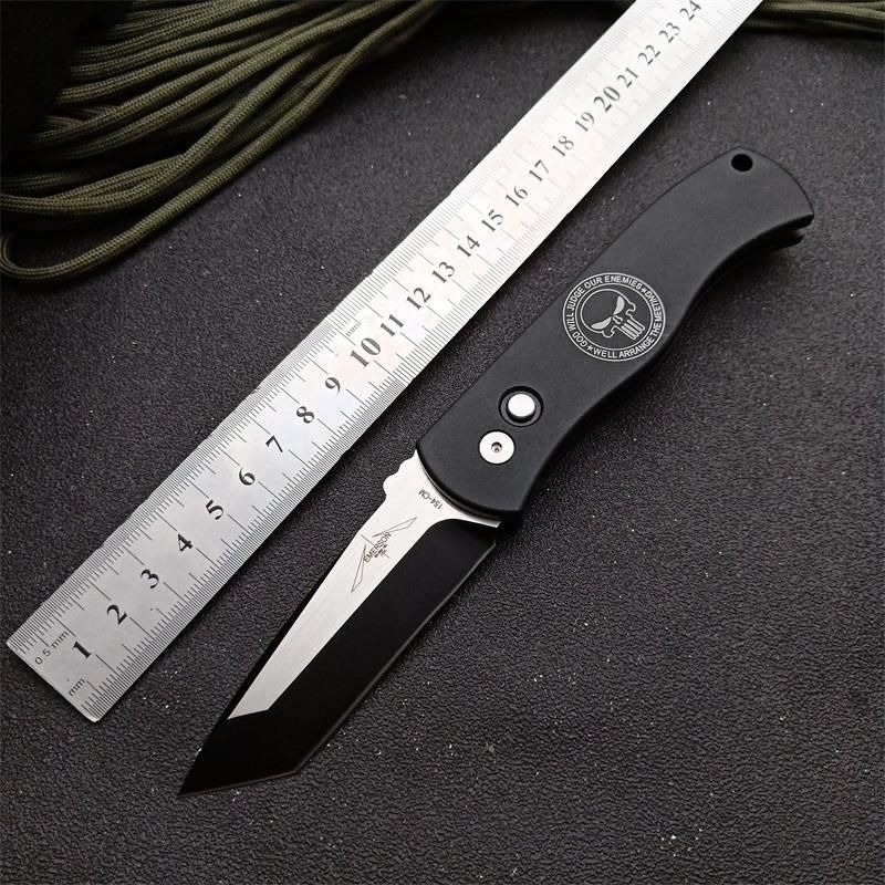 Protech CQC7 AUTO Tactical Knife: 201 mm Emerson Design | 6061-T6 Aluminum Handle