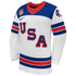Quinn Hughes #43 USA Hockey 2026 Away Jersey - Nike White
