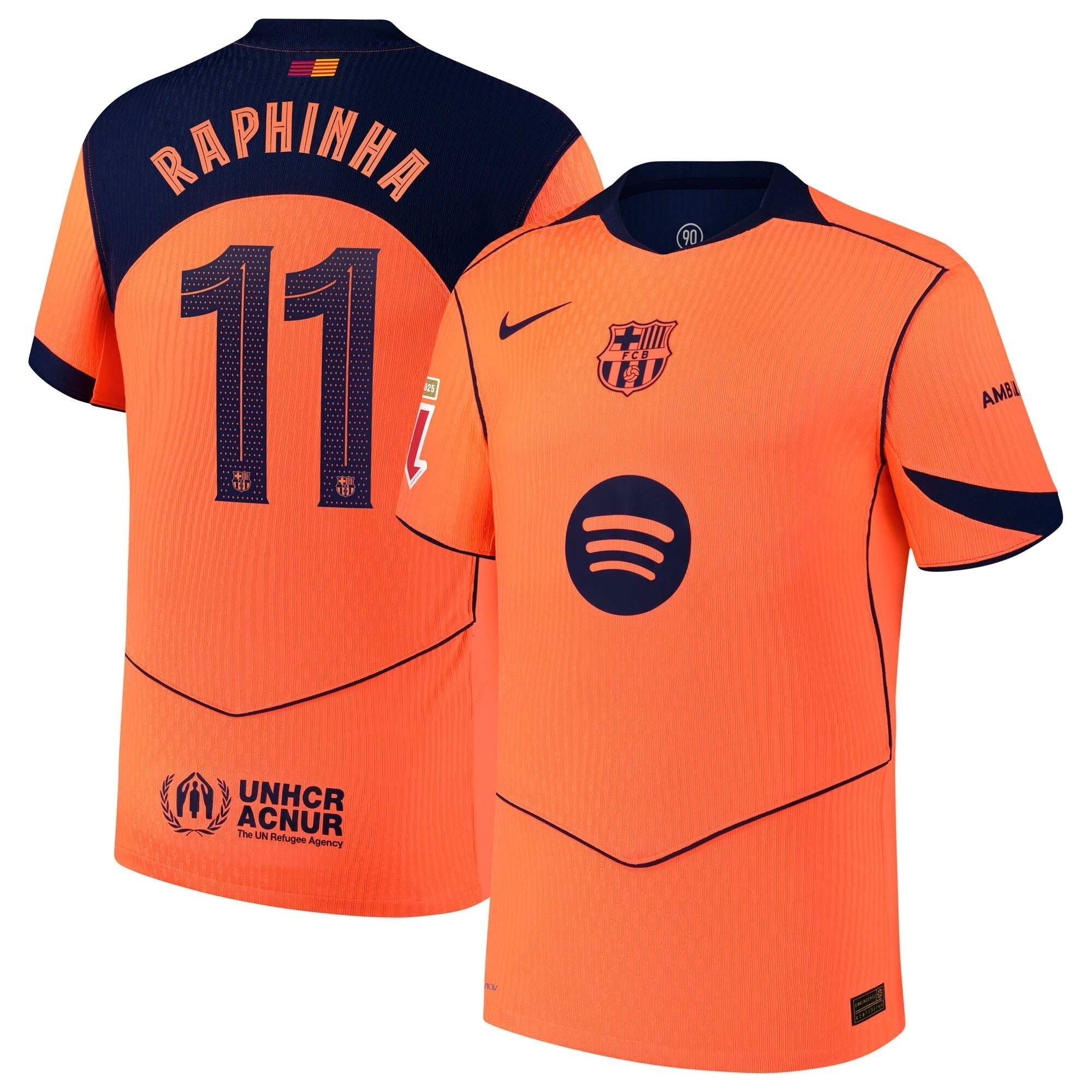Raphinha Barcelona Fan Edition Football Jersey | Shop Raphinha Barcelona Soccer Shirt Online