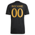 Real Madrid Adidas 2023/24 Third Custom Authentic T-shirt - Black