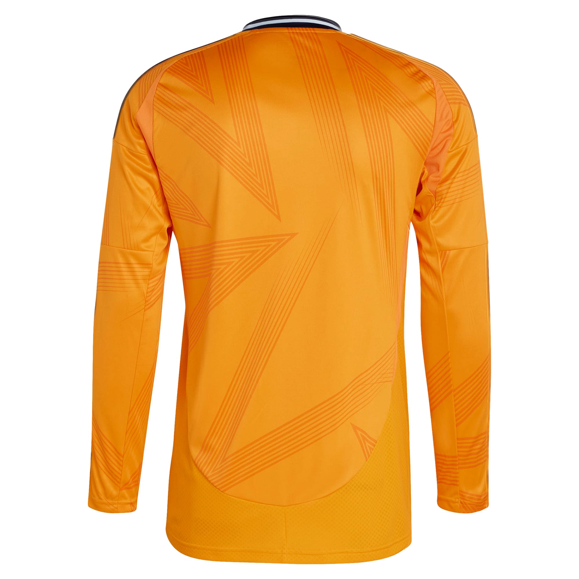Real Madrid adidas 2024/25 Away Long Sleeve Authentic T-shirt - Orange