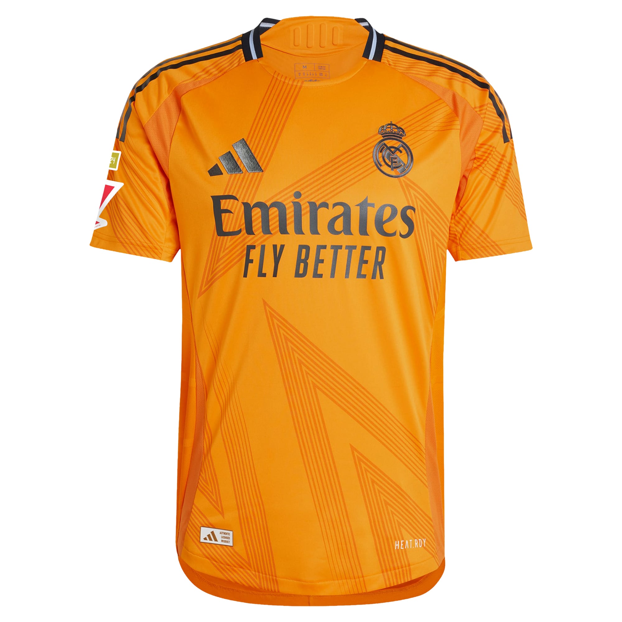 Real Madrid adidas 2024/25 Away Vini Jr. Authentic T-shirt - Orange