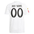 Real Madrid adidas 2024/25 Home Shirt Custom Authentic T-shirt - White