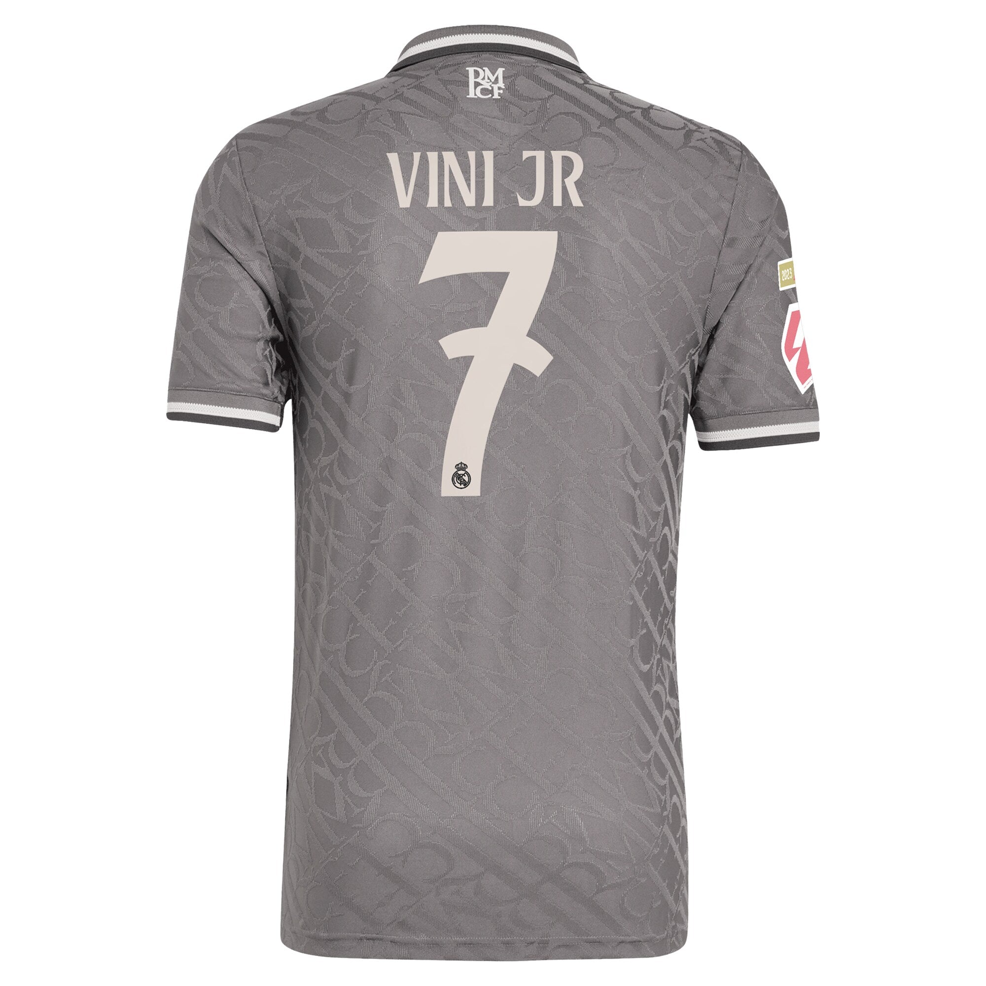 Real Madrid adidas 2024/25 Third Vini Jr. 7 Player Authentic T-shirt - Charcoal