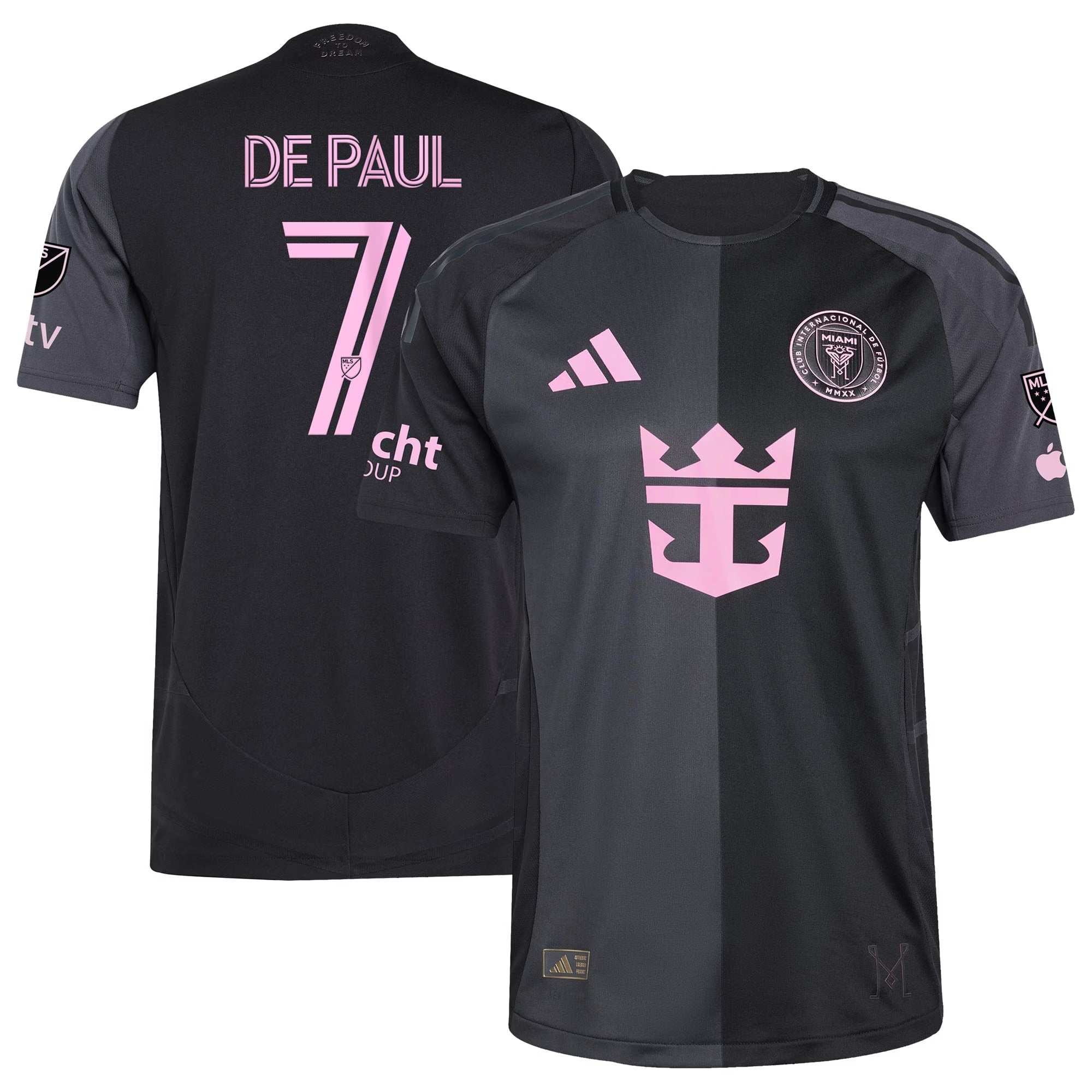 Rodrigo De Paul Inter Miami Fan Edition Football Jersey | Shop Rodrigo De Paul Inter Miami Soccer Shirt Online