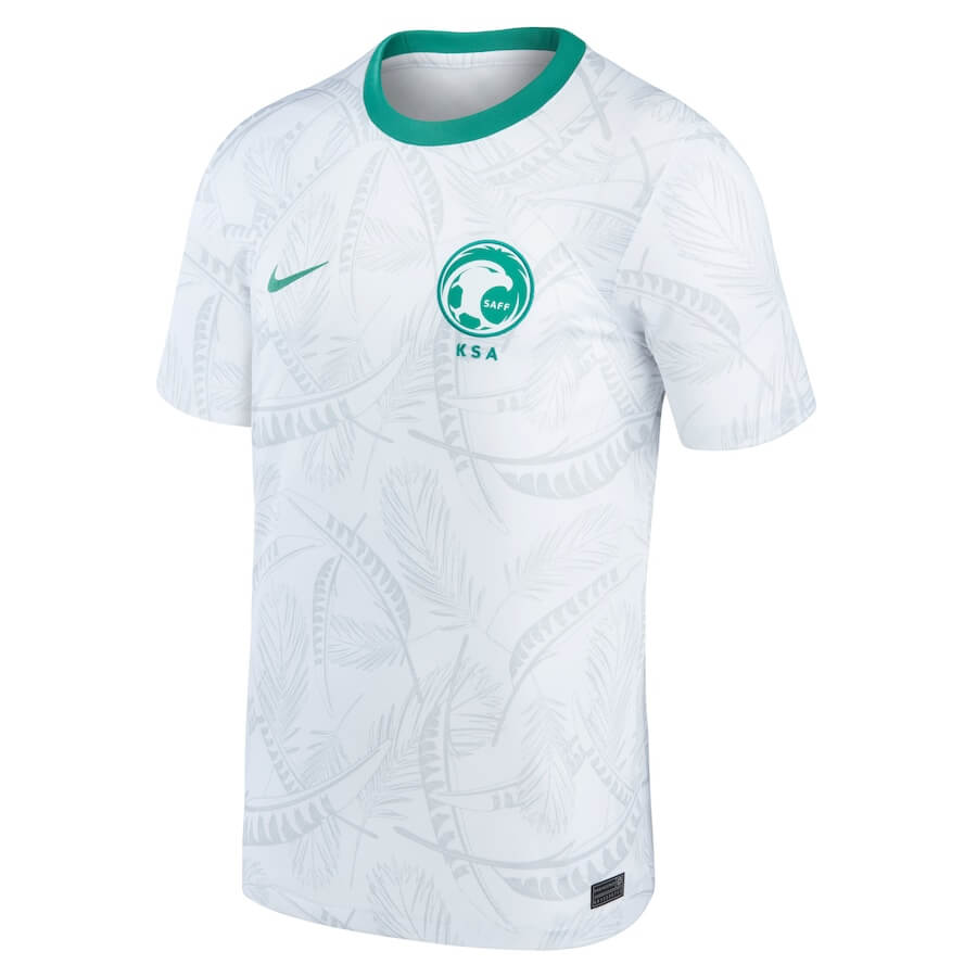 Saudi Arabia National Team Home Shirt 2022  customized Jersey Unisex - White - Jersey Teams World