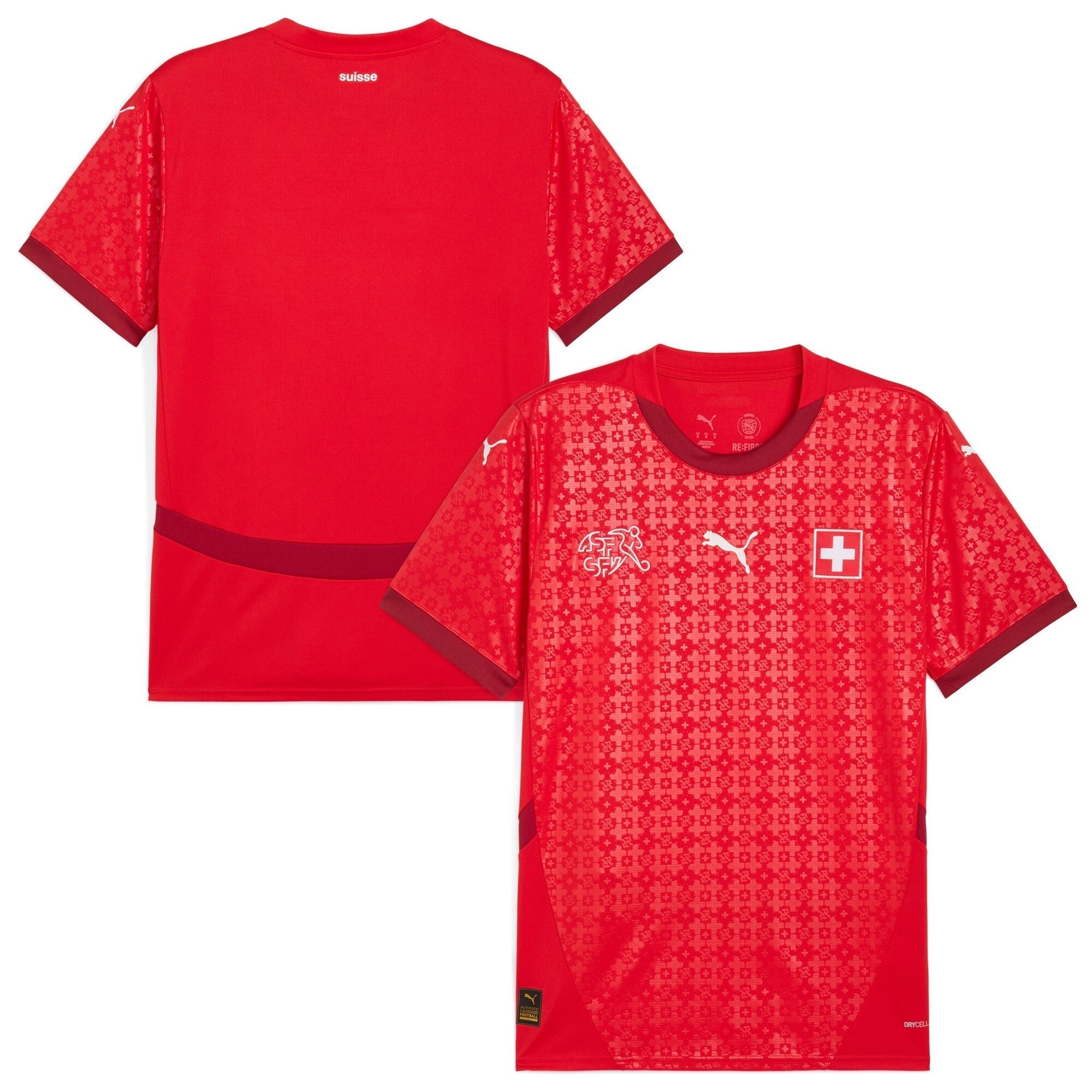 Switzerland National Team Fan Edition Football Jersey | Shop Switzerland National Team Soccer Shirt Online