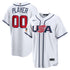 USA National Baseball Jersey 2026 - Home White Shirt - Customizable Player Name & Number