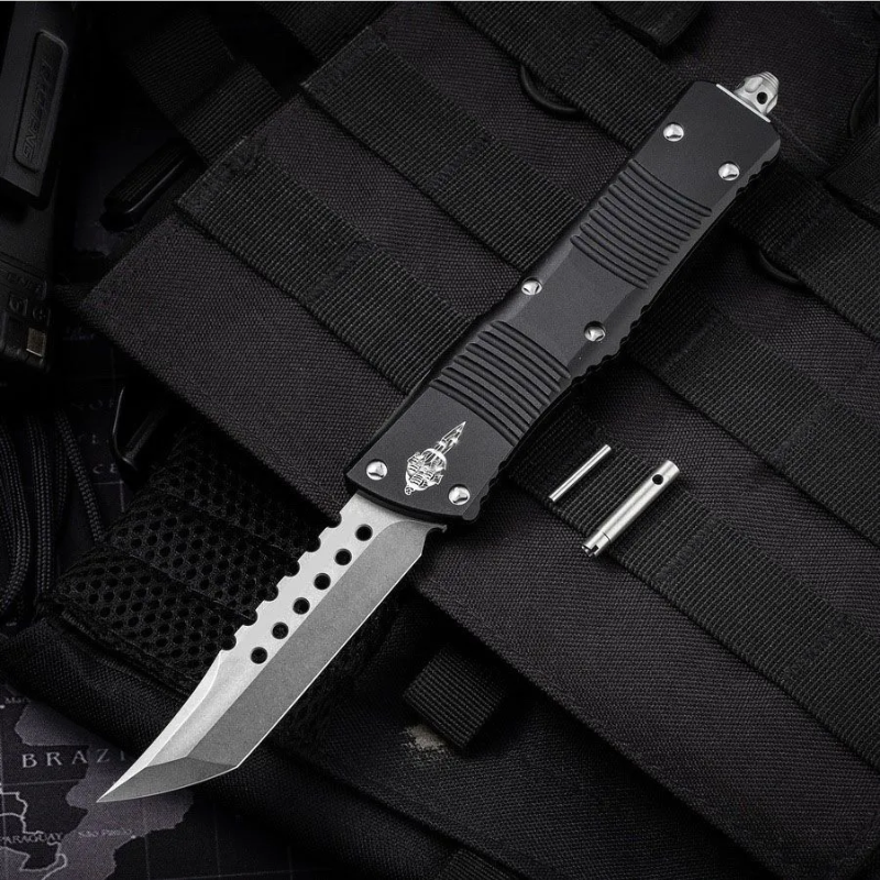 UT Micro Marfione OTF Automatic: 245 mm Full-Size Tactical | T6061 Aviation Aluminum | 60 HRC